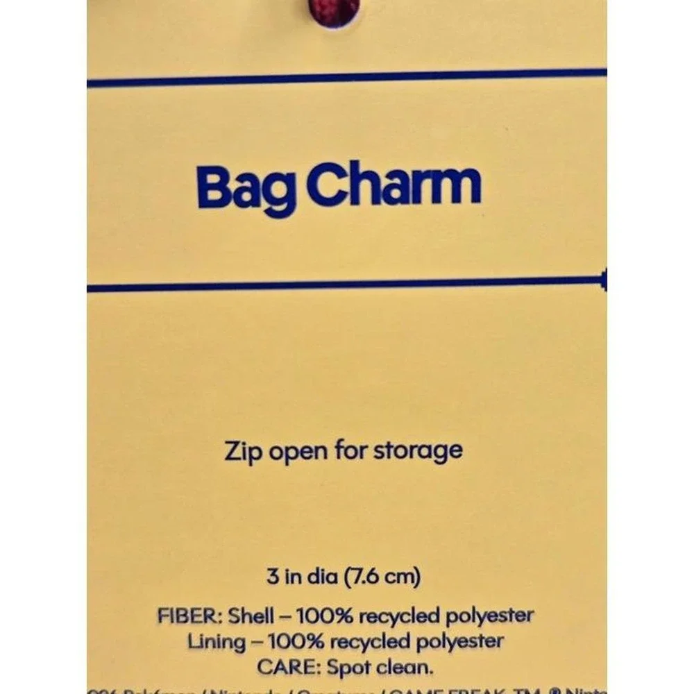 Pokemon x Target Ultra Ball Bag Charm Coin Pouch